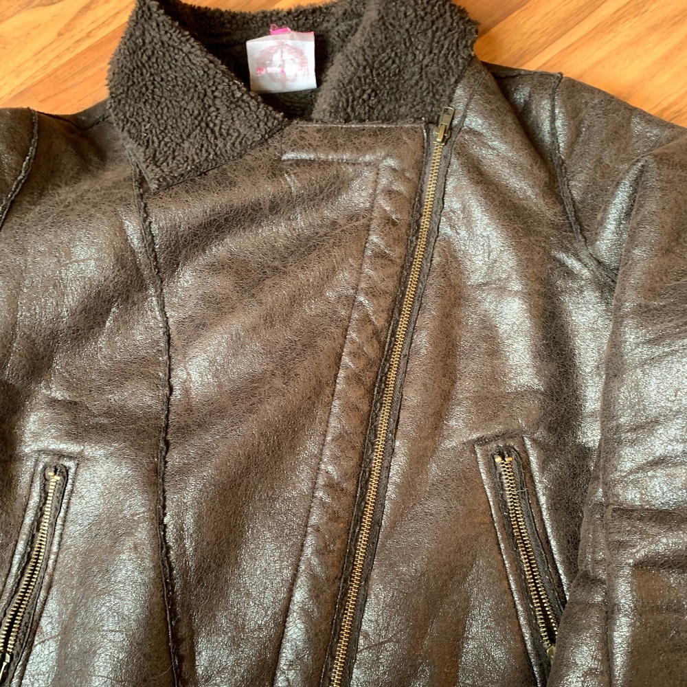 BROWN JACKET